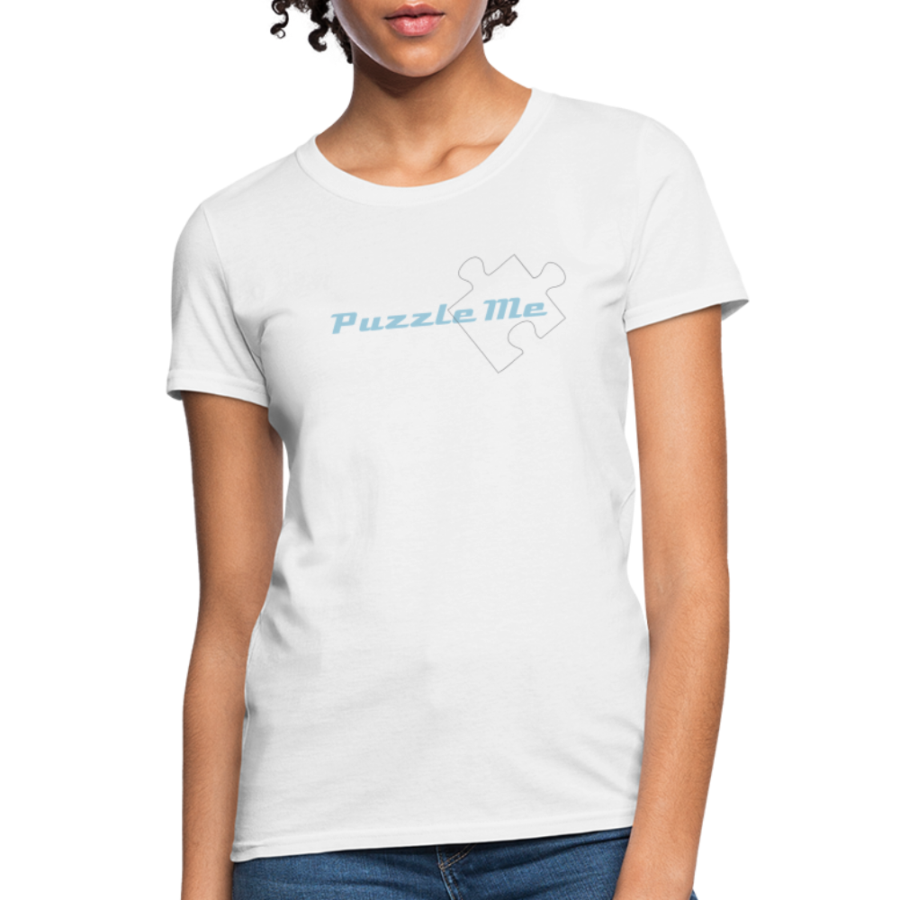Women's Puzzle Me T-Shirt - White - white