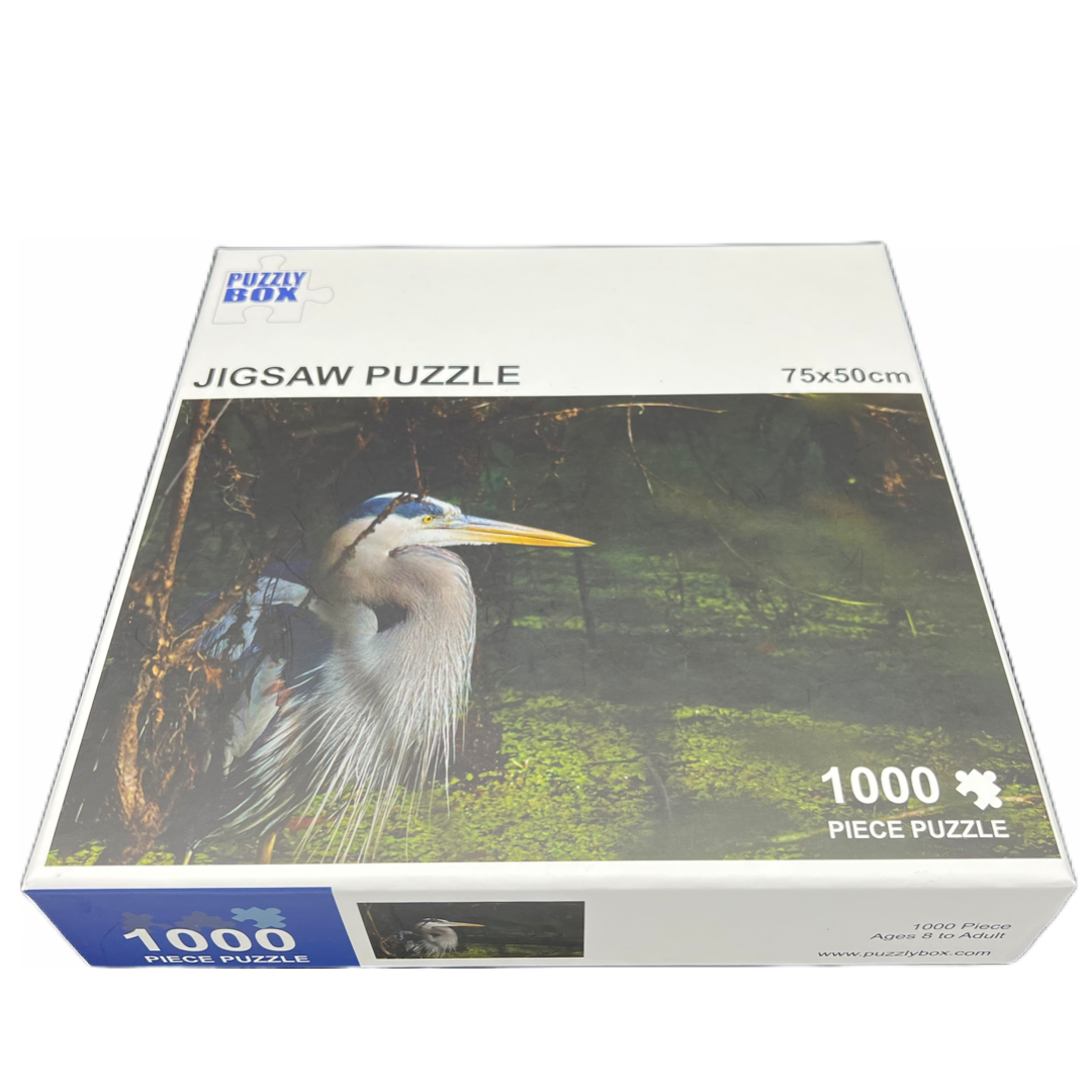 Jigsaw Puzzle - 1,000 Pieces - Hidden Heron