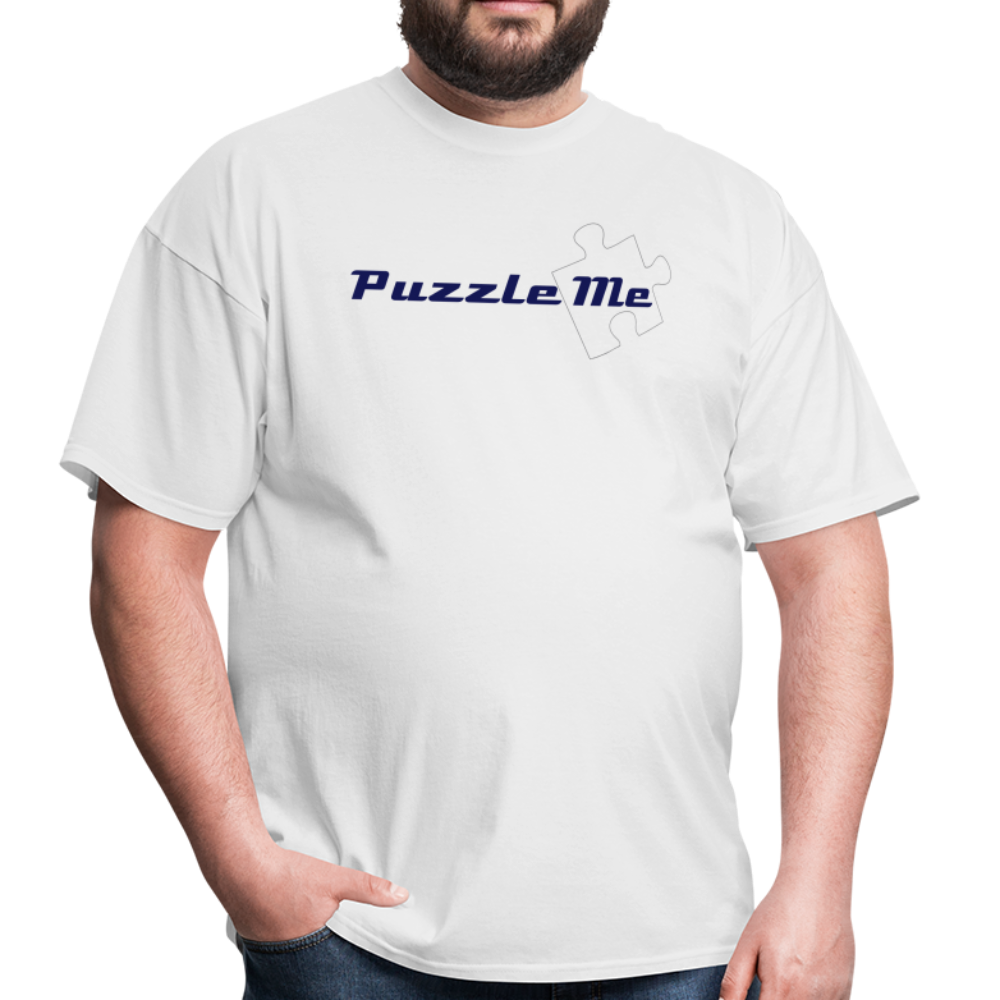 Men's Puzzle Me T-Shirt - White - white
