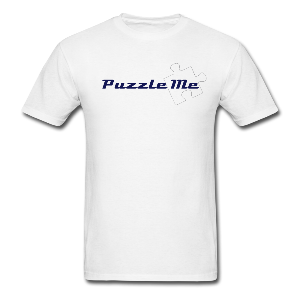 Men's Puzzle Me T-Shirt - White - white